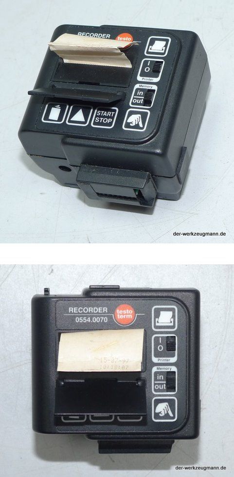 BO90 Testo testo term Recorder 0554 0070 Drucker