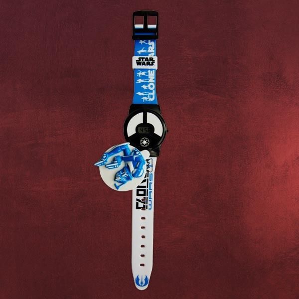 Star Wars   Clone Trooper Sound Armbanduhr, digital, schwenkbarer