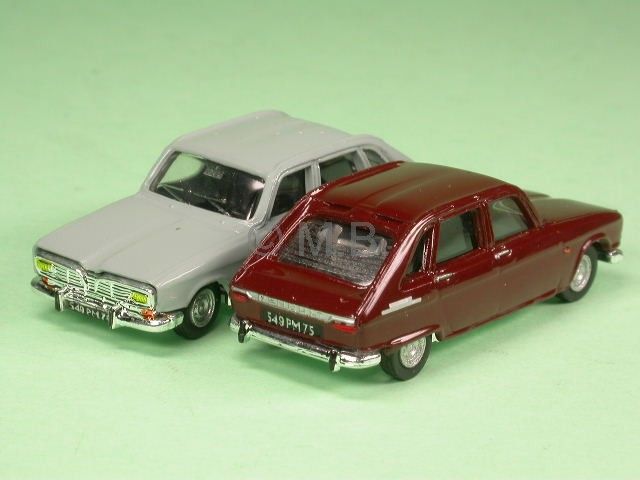 Renault 16 R16 rot Modellauto Norev 187