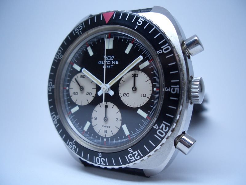 GLYCINE Vintage Chronograph GMT