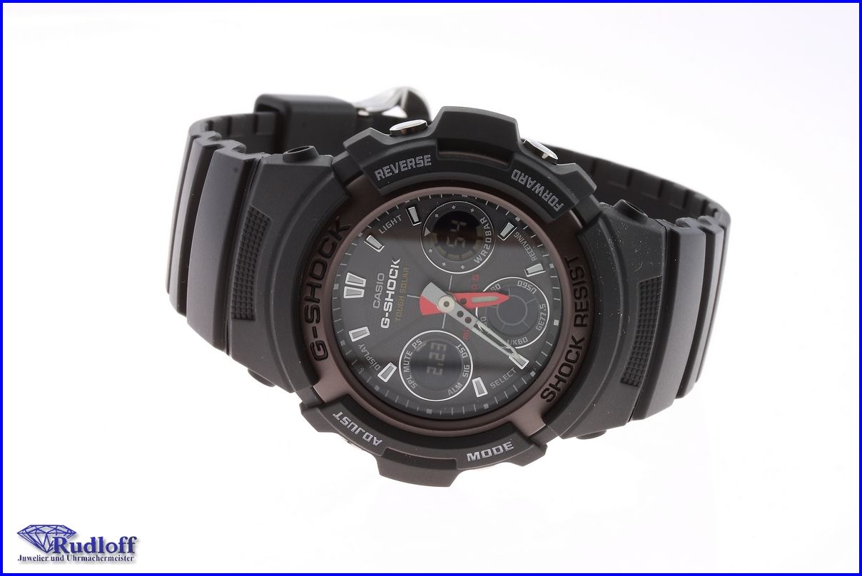 CASIO G SHOCK AWG 101 1AER radiocontrolled multi band