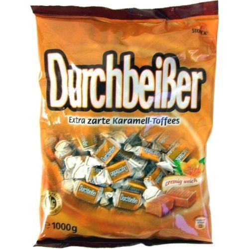 99EUR/1kg) Storck Durchbeißer Karamell Toffees 1000g (Extra zart