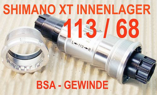 XT HOLLOWTECH 1 OCTALINK INNENLAGER   113/68   BSA GEWINDE