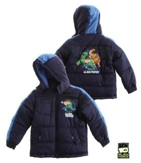 10 Jungen Winterjacke BLAU 104/110 116/122 128/134 140/146 NEU