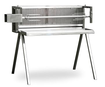 Spanferkelgrill Grill Profigrill rostfrei Gastrogrill