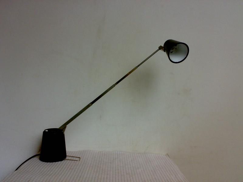 LAMPETTE Lampe Teleskoplampe Tischlampe Schreibtischlampe 70er lamp