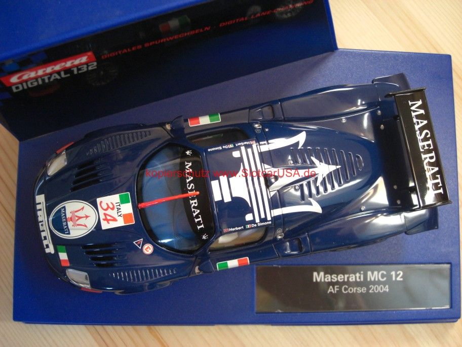 Carrera Digital 132 30220 Maserati MC12 AF Corse 2004