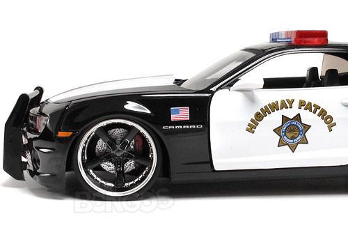 2010 Chevy Camaro SS POLICE 124 Scale Diecast Model
