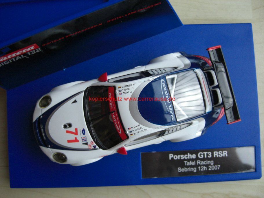 Carrera Digital 132 30409 Porsche 911 GT3 Tafel Racing