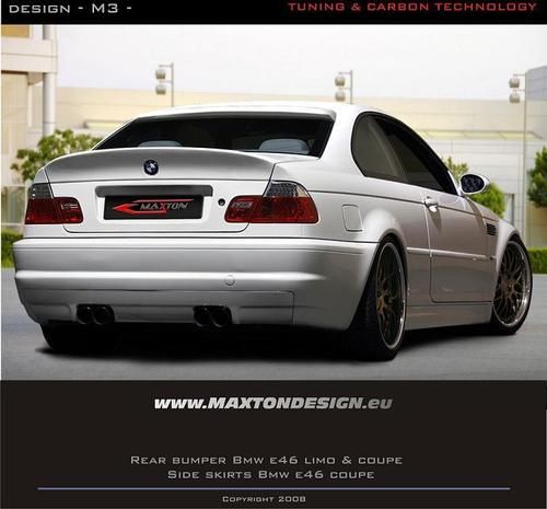 BMW E46 Coupe Heckstoßstange / Stoßstange / Tuning