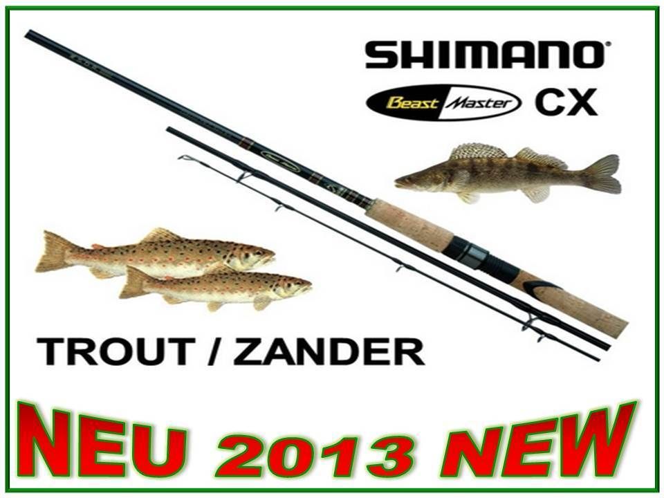  BEASTMASTER CX TROUT ZANDER 330 3tlg 300cm 40g NEUHEIT 2013 142 90