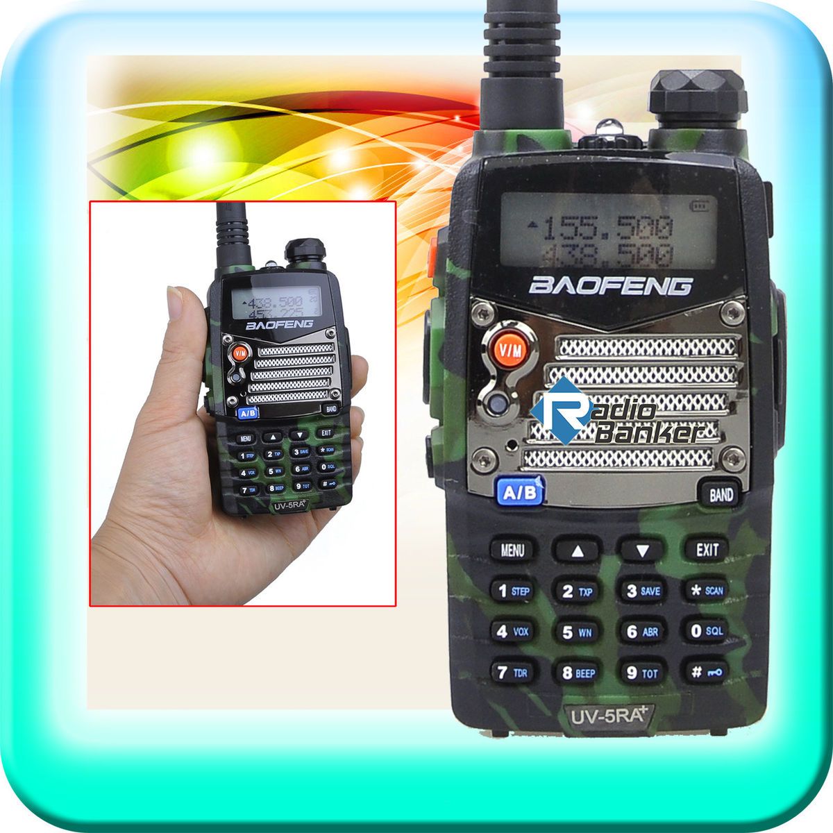 UV 5RA PLUS CC UU BAOFENG Camouflage 136 174/400 520MHZ Radio