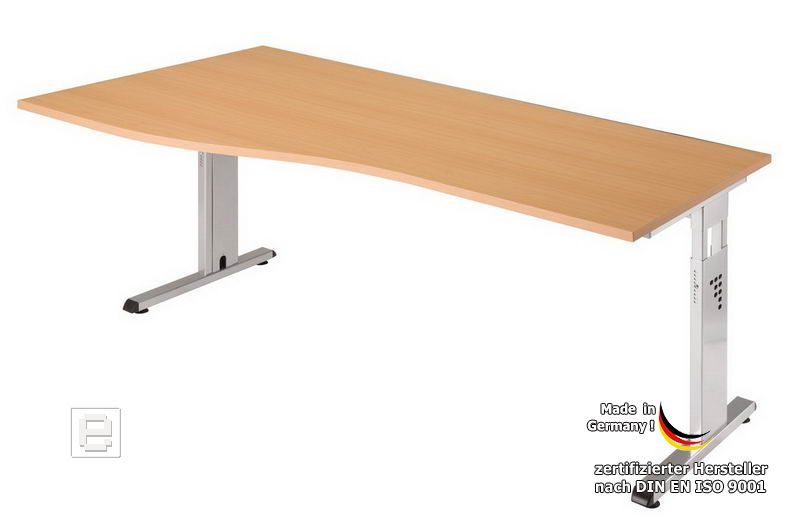 NEU* 180cm HAMMERBACHER Büro Schreibtisch höhenverstellbar