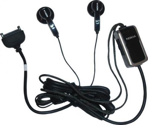 Stereo Headset in Schwarz Nokia 6230i