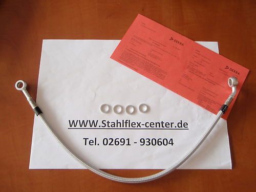 STAHLFLEX 46cm Einzelleit. Bremsleitung NEUmitTÜV C161