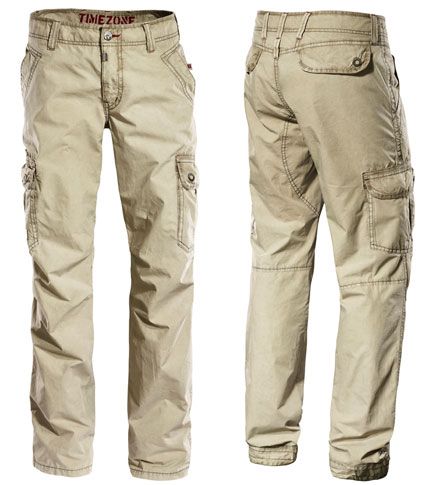 Cargo Pants Stoffhose Harris 162 Farbe beige Größen wählbar