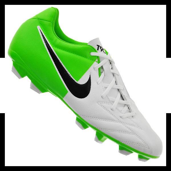 NIKE T90 SHOOT IV FG EM 2012 WEISS GRUEN F170