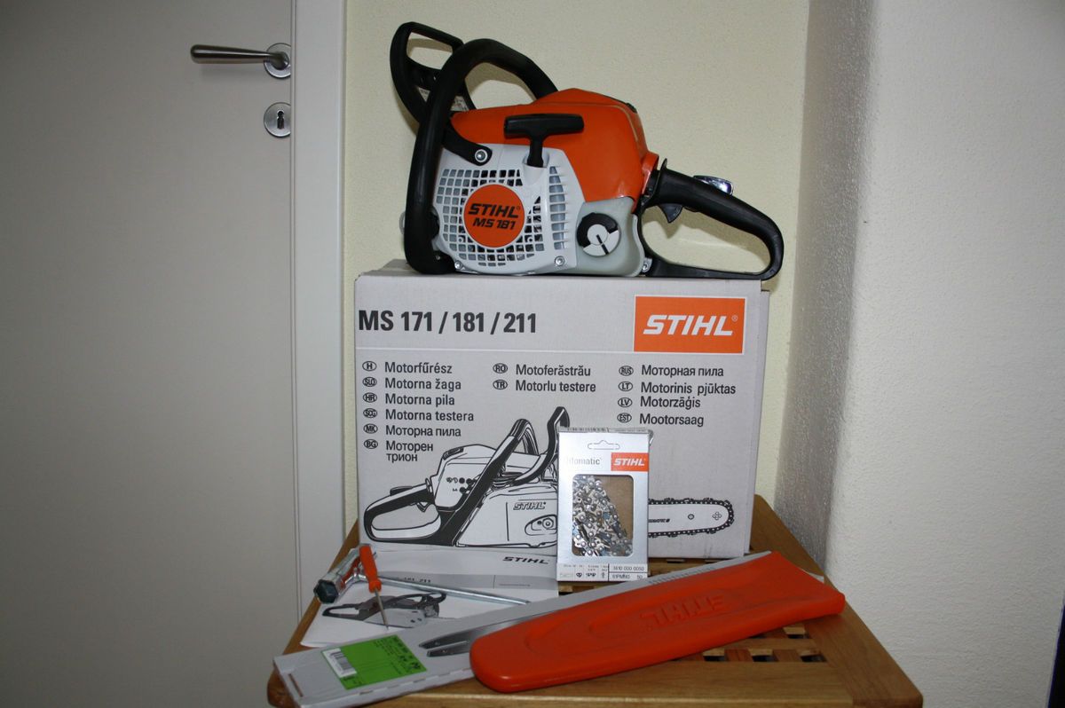 Motorsäge Stihl MS 181  35cm Schwert Neu Ovp.