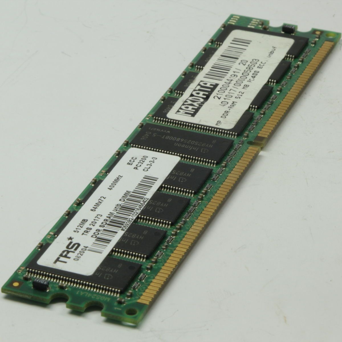 512MB DDR 400 PC3200 CL3 ECC 184 Pin Serverspeicher