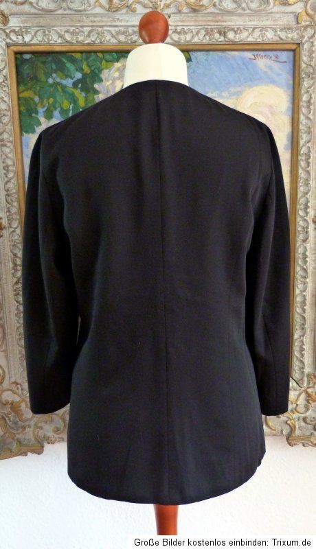 klassischer GERRY WEBER Basic BLAZER schwarz Gr 42 ♥