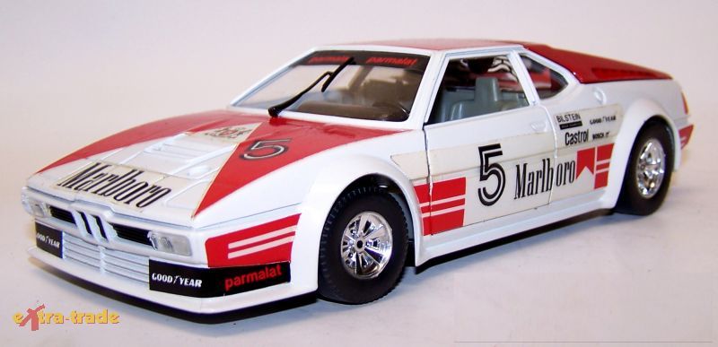 Altes Bburago Modellauto BMW M1; M 1/24   3KWCH180