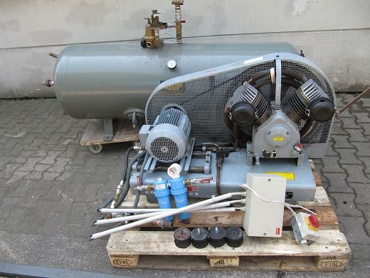 Boge SK 25 Kompressor Kolbenkompressor 500l Alup Kessel