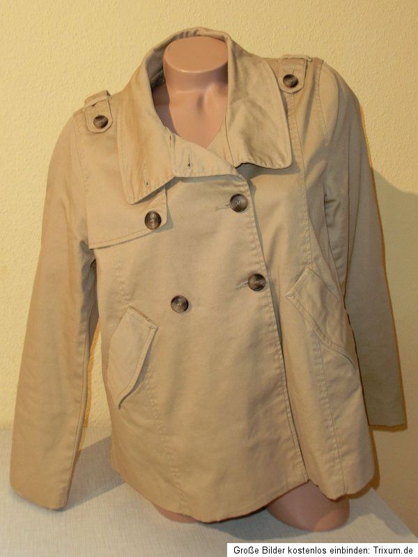 Übergangsjacke Herbstjacke Jacke H&M camel Gr. 42 NEU