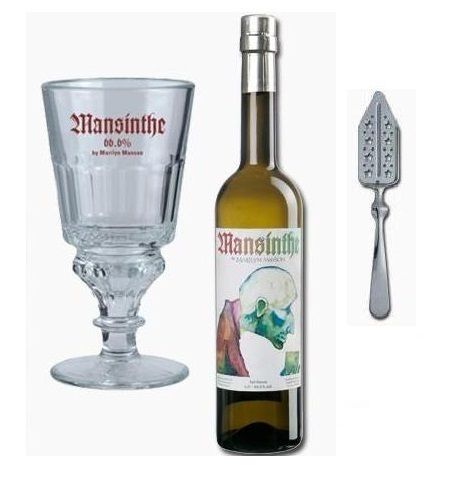 Mansinthe Absinthe Original Glas Löffel 0,2l 193,75€/l