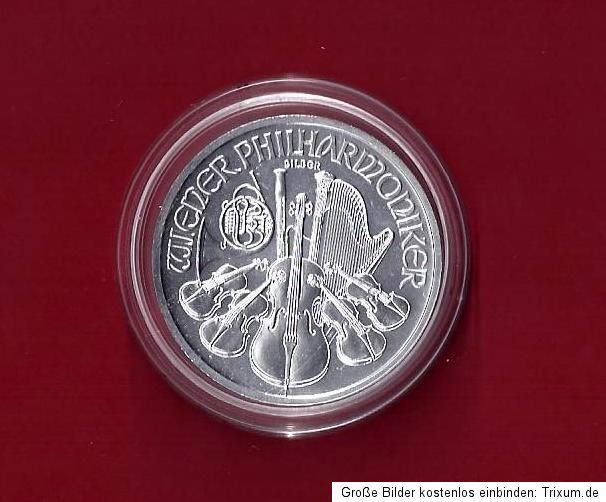 Wiener Philharmoniker Silber 999 1 oz Unze 2008 2009 2010 2011 2012