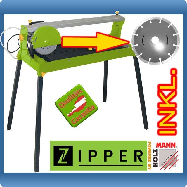 ZIPPER ZI FS 200 FLIESENSCHNEIDER STEINTRENNMASCHINE NASSSCHNEIDER