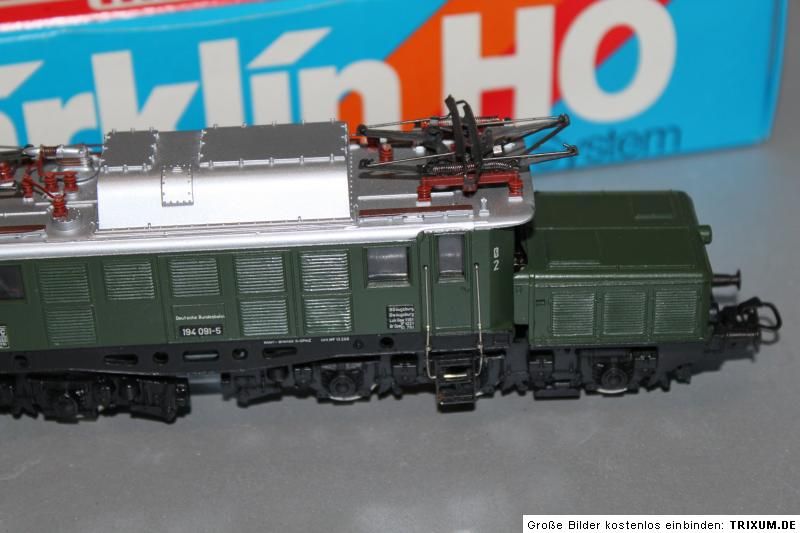 Märklin 3022 Elok Baureihe 194 091 5 grün   Spur H0 OVP