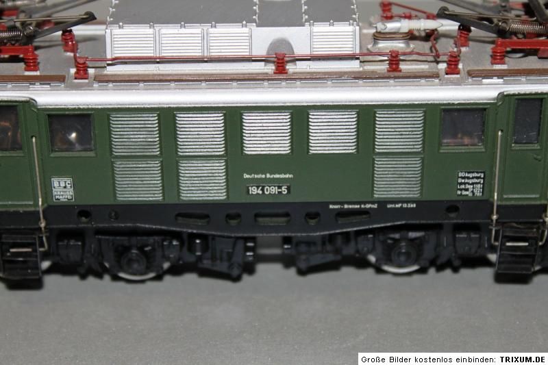 Märklin 3022 Elok Baureihe 194 091 5 DB Spur H0