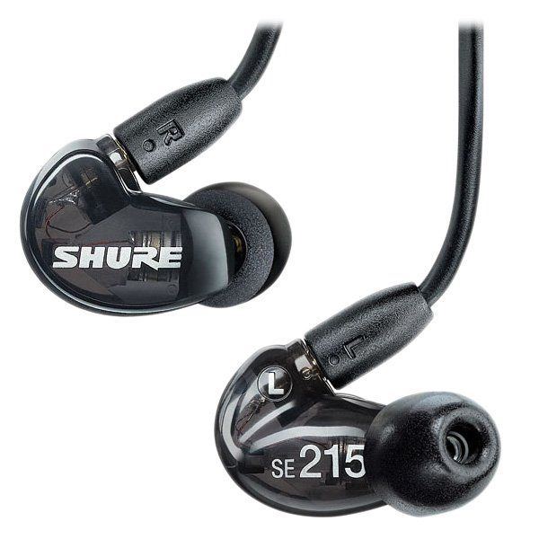 SHURE SE215 BK Kopfhörer Schwarz Black Ohrhörer SE 215