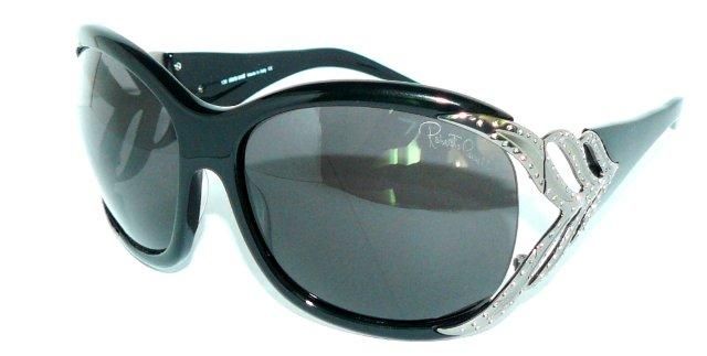 ROBERTO CAVALLI SONNENBRILLE OSSIDIANA STRASS SCHWARZ ORIGINAL 318