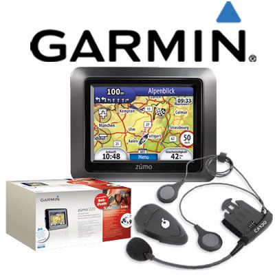 Garmin Zumo 220 Scala Rider Solo Bluetooth Headset