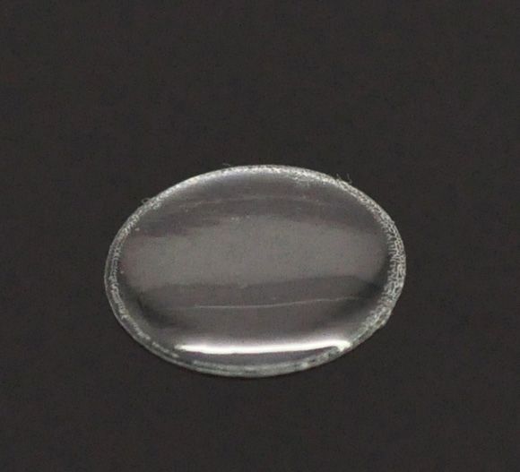 204 Klar Rund Harz Selbstklebend Cabochon Glaskuppel Glasstein 12mm