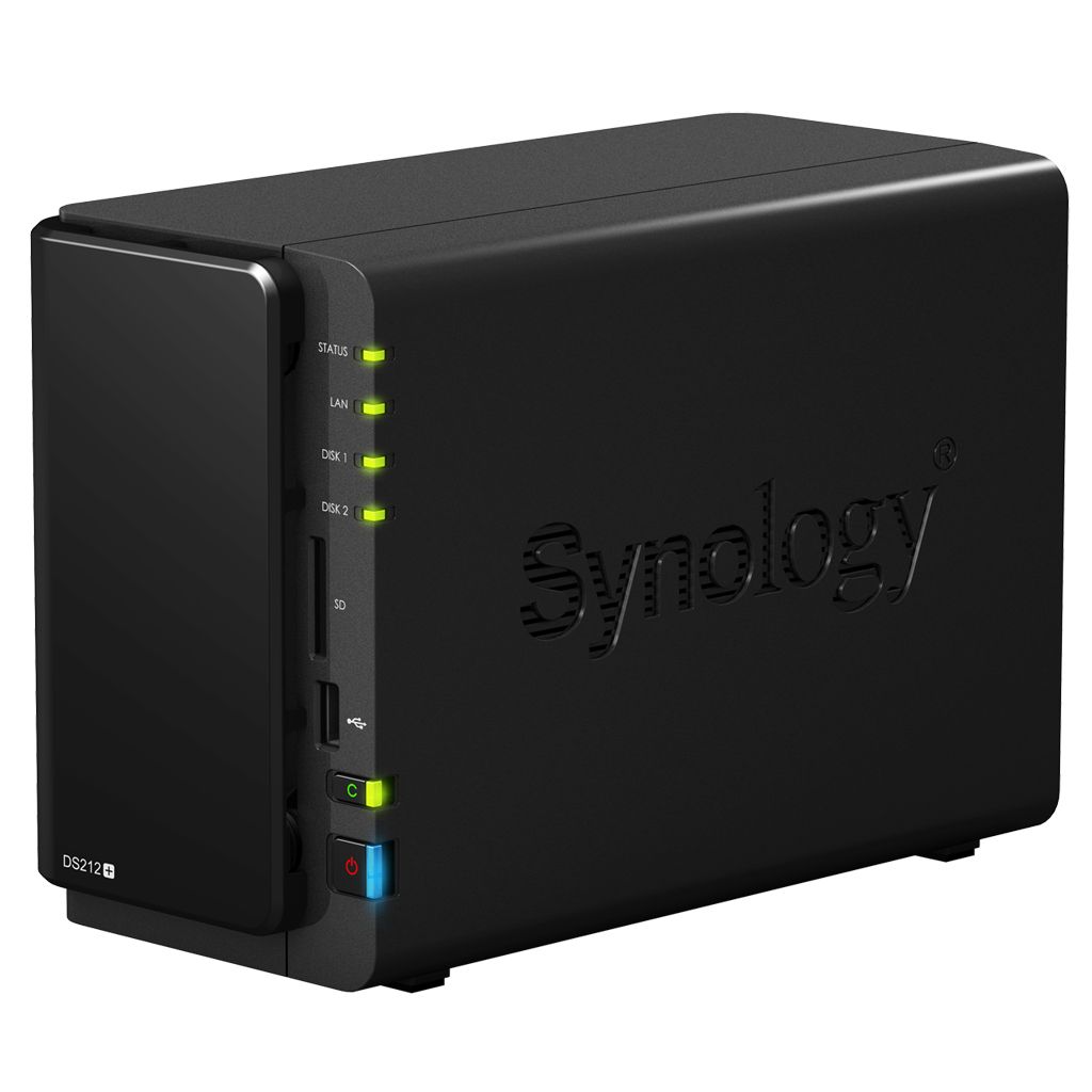 Synology DiskStation DS212+ NAS ohne Festplatten