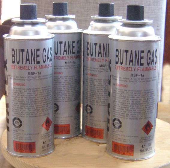 Butan Gas Kartusche   Butan   in OVP / 227 g pro Kartusche