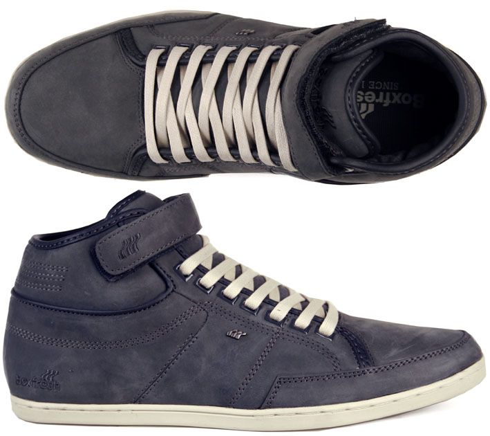 Boxfresh Schuhe Swich Leather Kickout baltic navy blau grau (Sparko