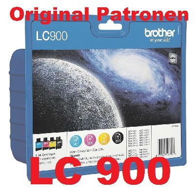 BROTHER PATRONEN LC 900 MULTIPACK MFC 215 C NEU TINTE OVP