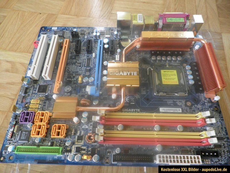 Gigabyte GA 965P DQ6 Rev1.0 PCIE VGA PCI Sound+Zub VK11