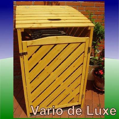 1er Mülltonnenbox Vario de Luxe, Müllbox, Müllcontainer