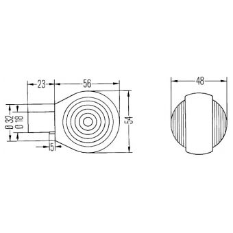 HELLA 2BA 001 236 001 BLINKER