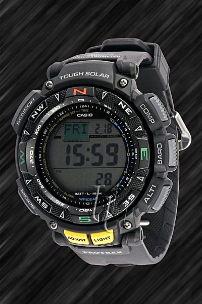 Casio Outdoor SOLAR Uhr PRO TREK PRG 240 1ER, Wanderuhr