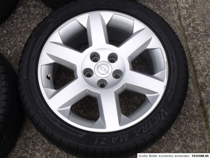 Alufelgen Opel Vectra C Omega B 235/45 R17 Sommerreifen