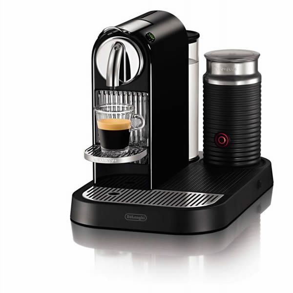 DeLonghi Nespressomaschine Automatik EN 265.B (Schwarz) Nespresso