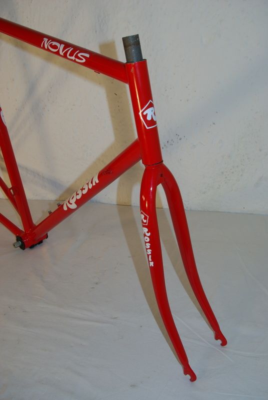 NOS/NEU Rossin Novus Rennrad Rahmen Columbus Gara OR Stahl Frameset