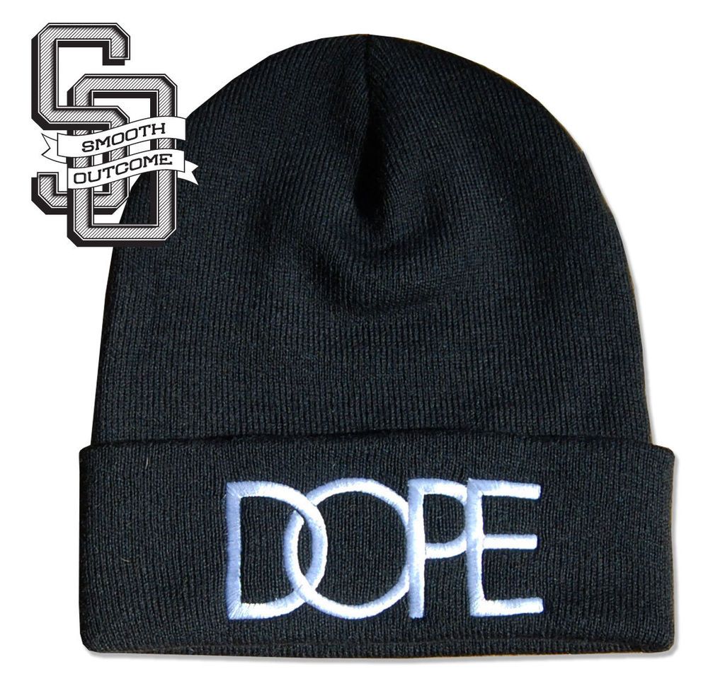 DOPE COUTURE BEANIE HAT SUPREME OBEY ILLEST THE HUNDREDS DIAMOND