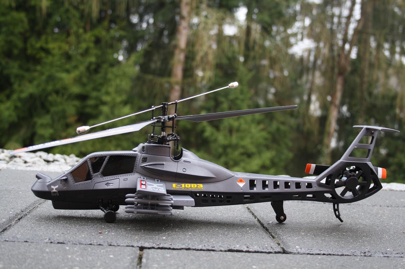 RC 4 Kanal Helikopter Comanche Blade TX ferngesteuerter Hubschrauber