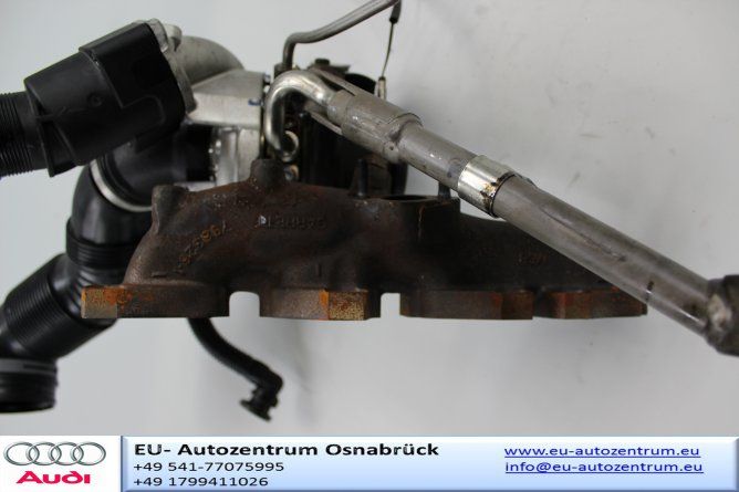 Original Audi VW Seat Skoda Abgaskrümmer Turbolader 2.0 TDI